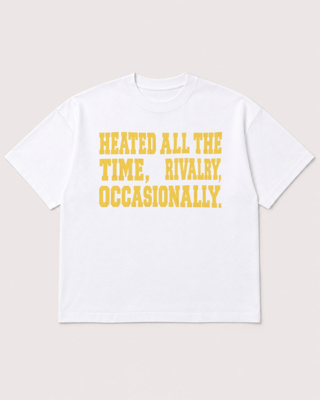 Mockup Boxy Heavyweight Tee White product