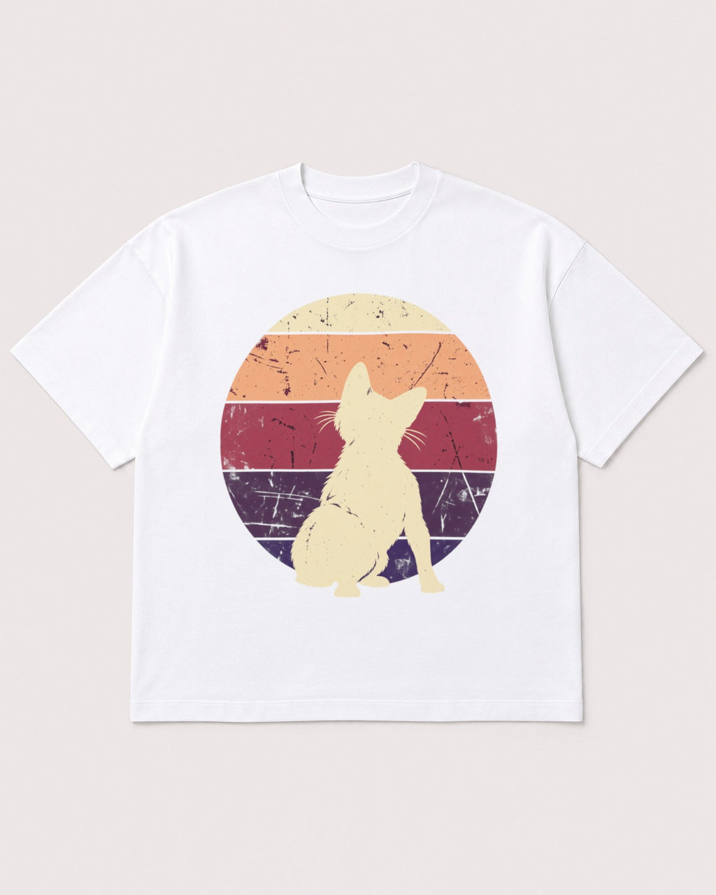 Mockup Boxy Heavyweight Tee White product