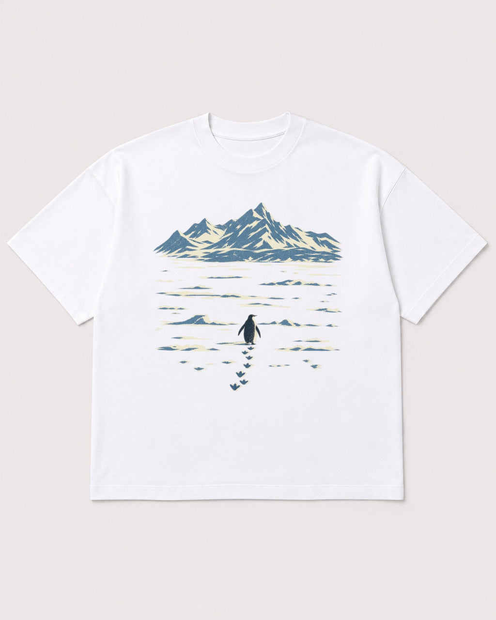 Mockup Boxy Heavyweight Tee White product