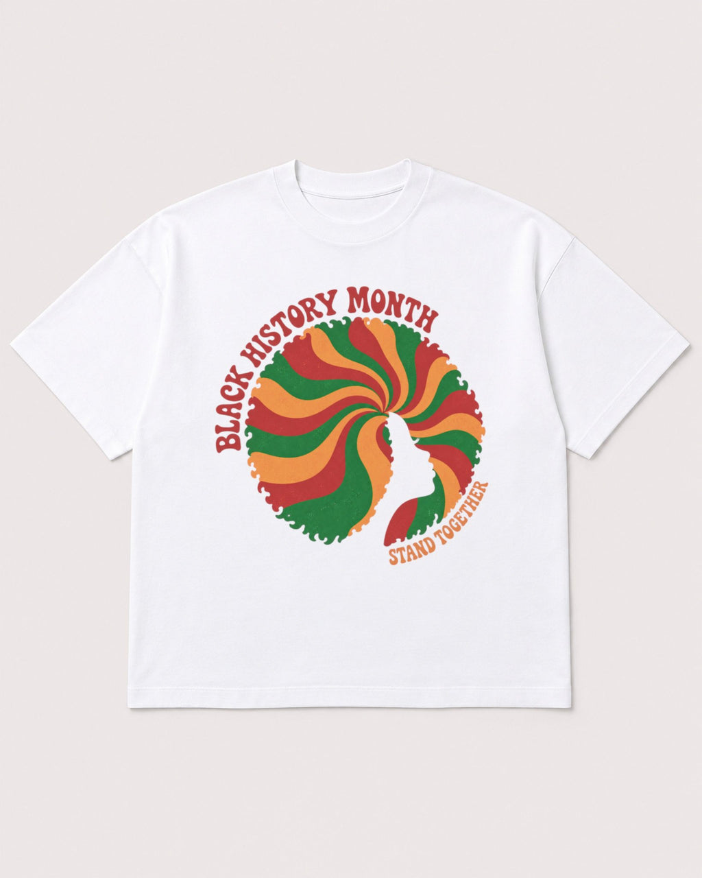 Mockup Boxy Heavyweight Tee White product