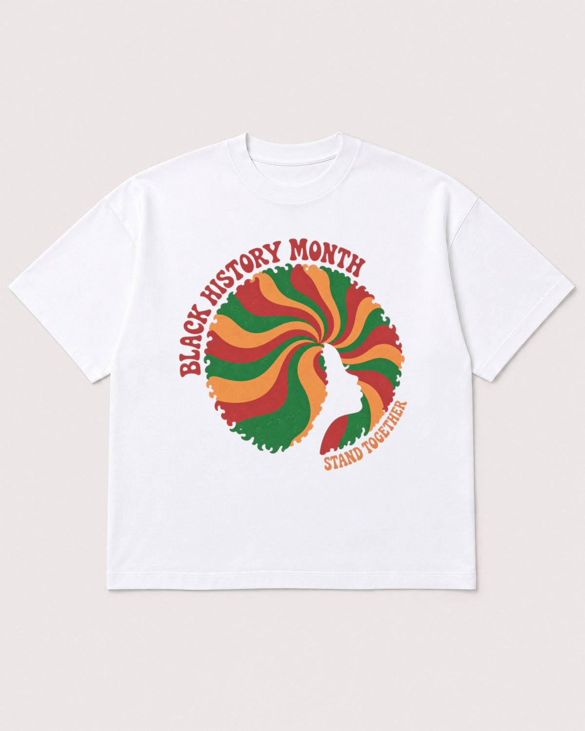Mockup Boxy Heavyweight Tee White product