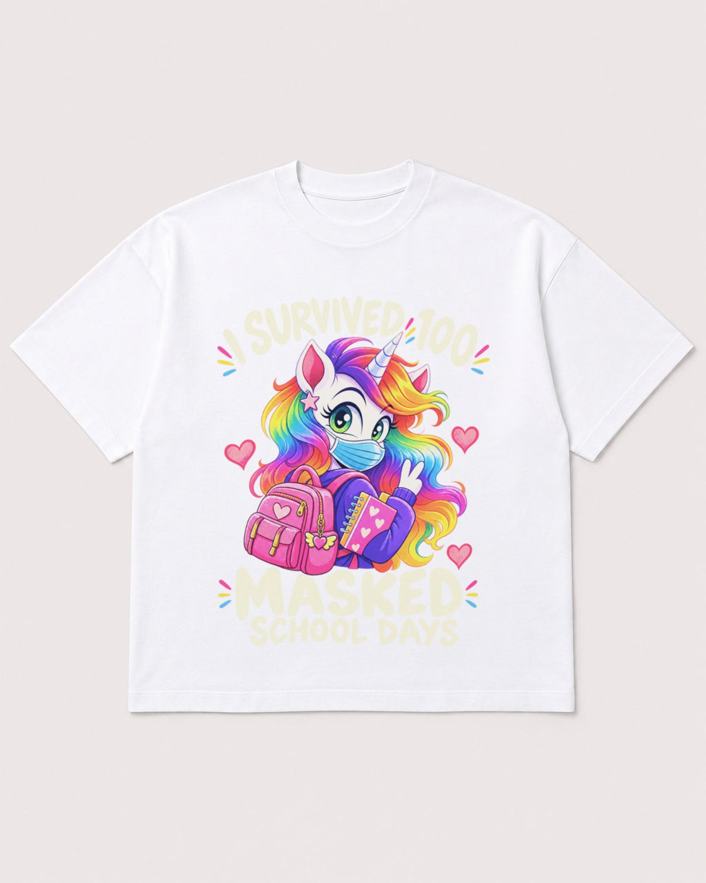Mockup Boxy Heavyweight Tee White product