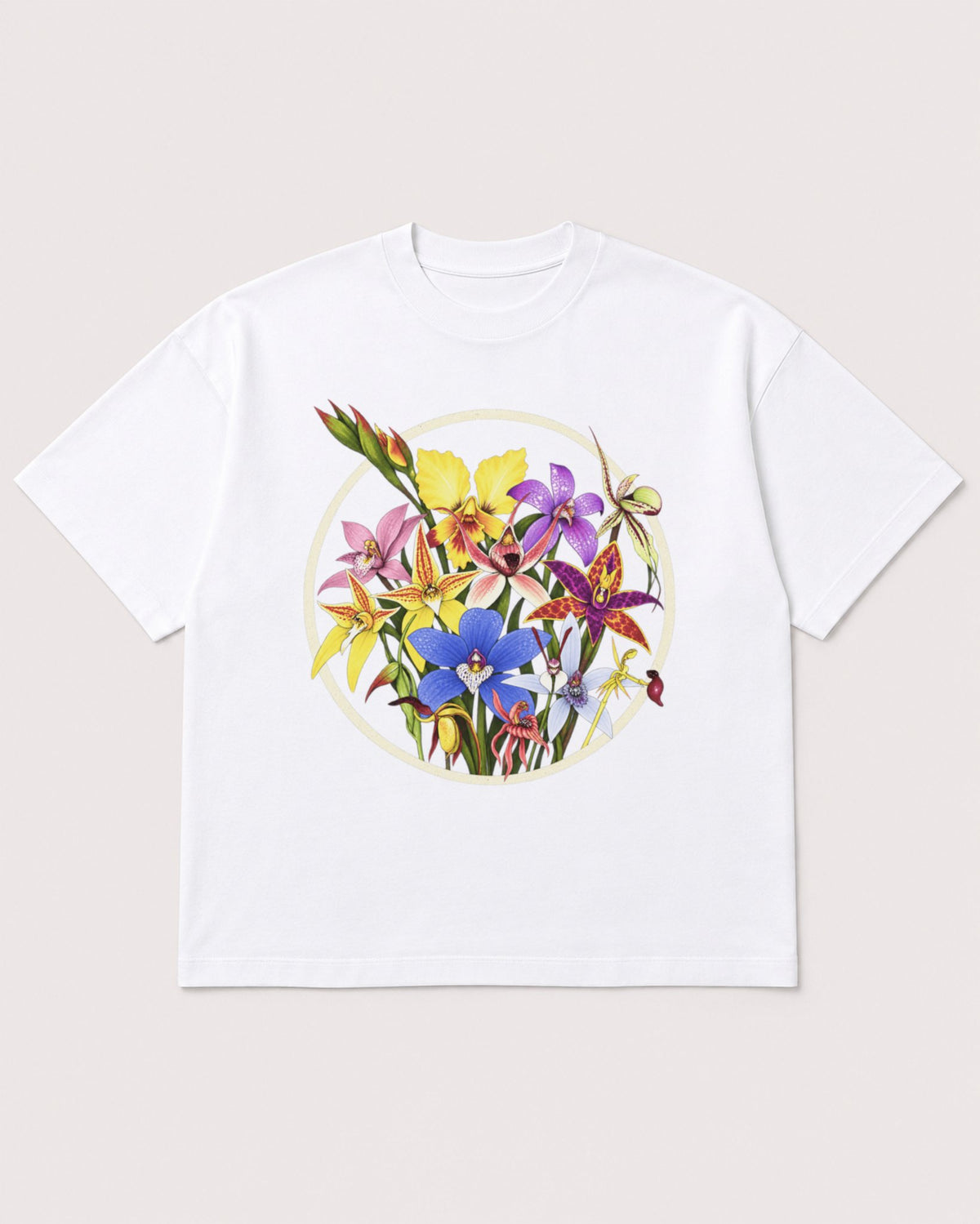 Mockup Boxy Heavyweight Tee White product