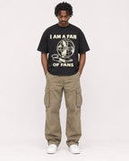 Mockup Boxy Heavyweight Tee Black male full-body 04