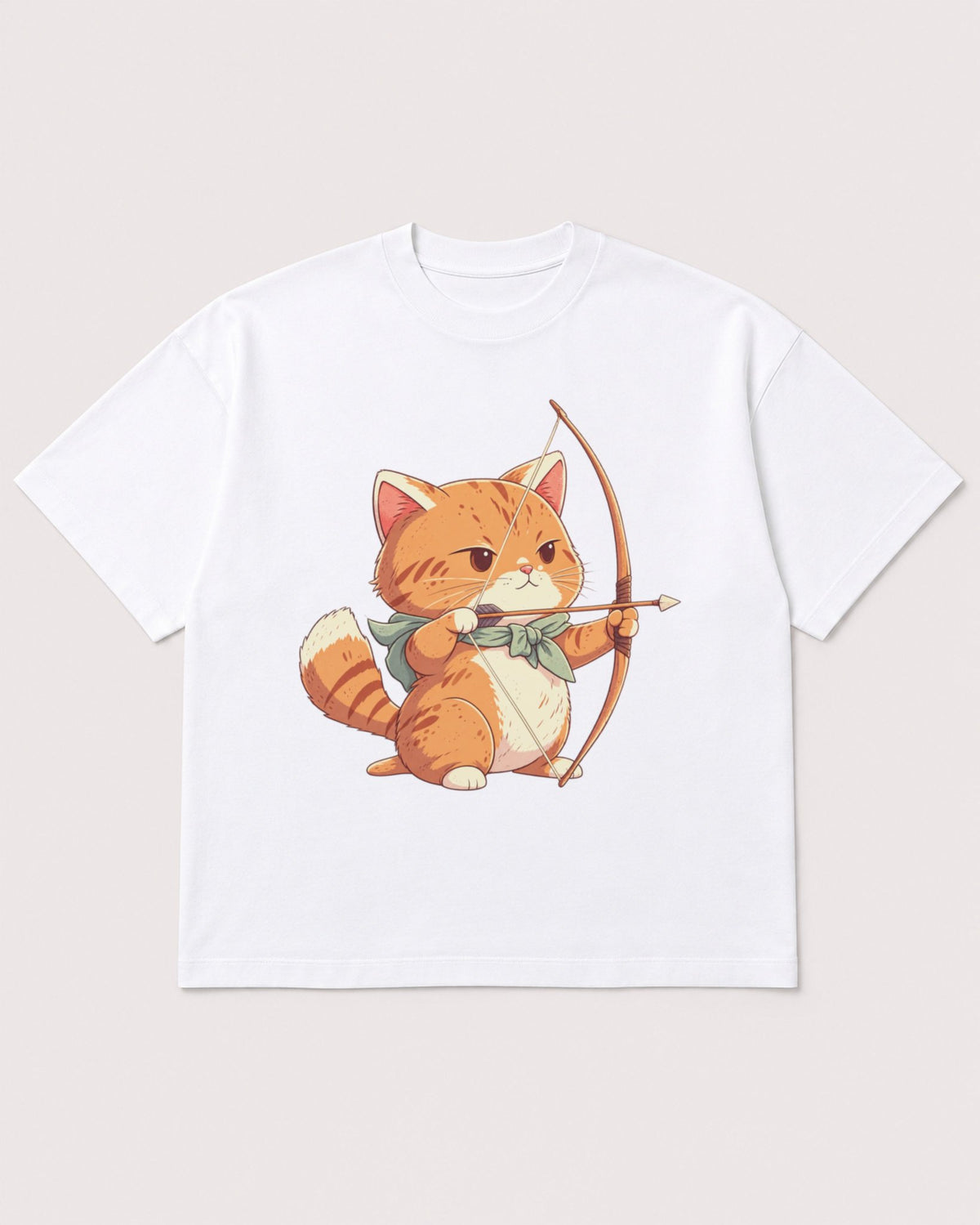 Mockup Boxy Heavyweight Tee White product