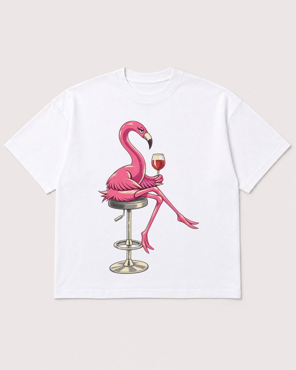 Mockup Boxy Heavyweight Tee White product