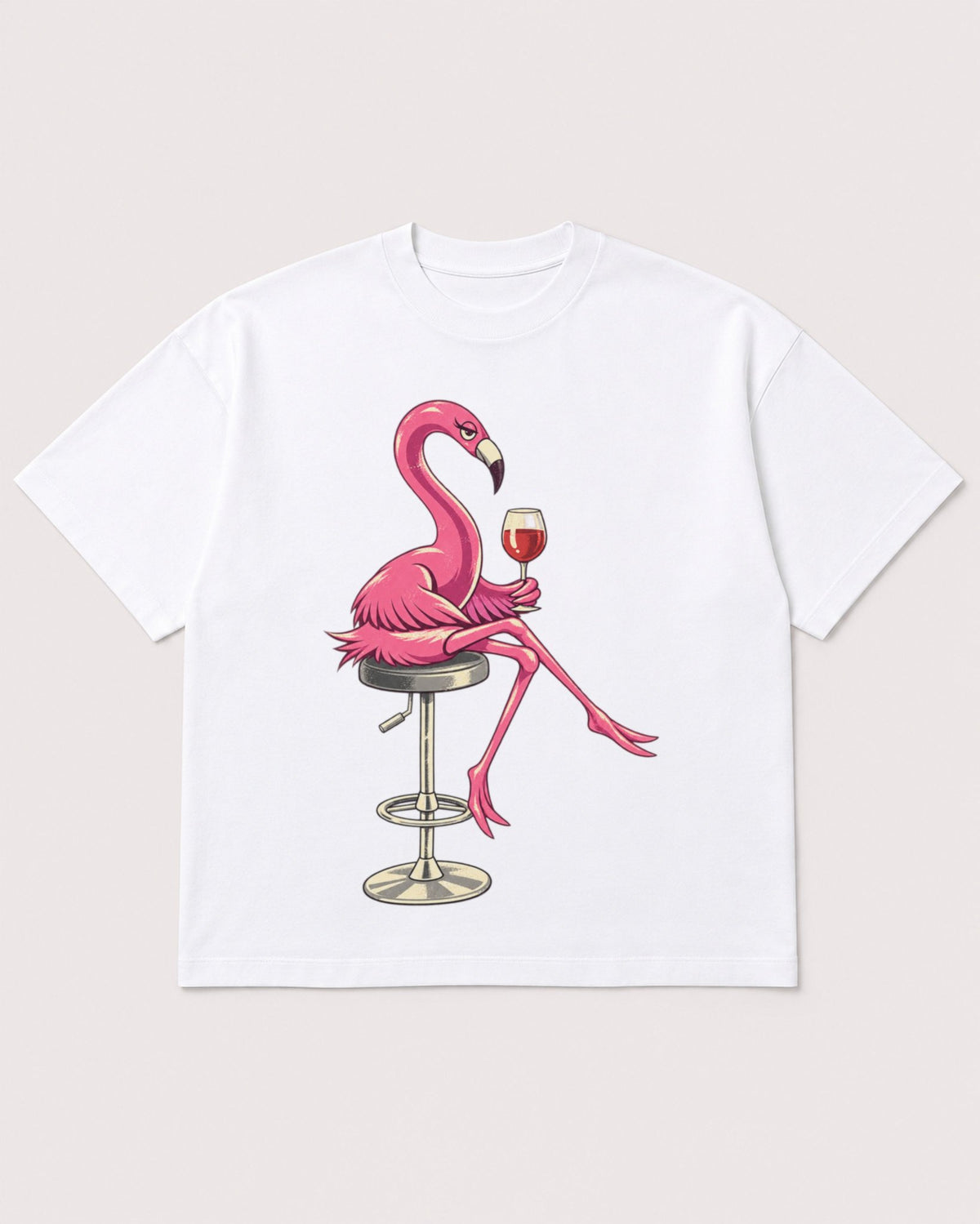 Mockup Boxy Heavyweight Tee White product