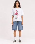Mockup Boxy Heavyweight Tee White female full-body 06