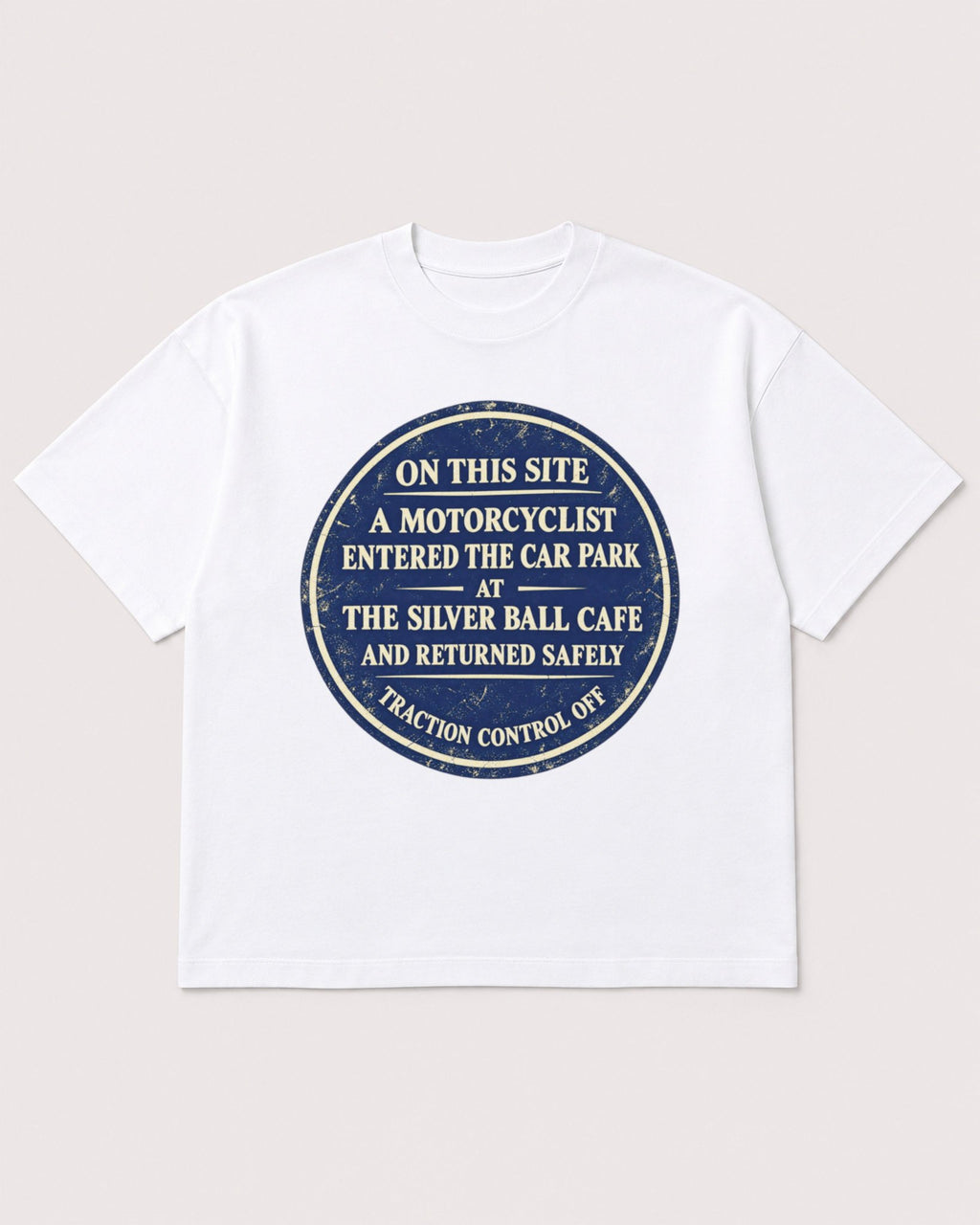 Mockup Boxy Heavyweight Tee White product