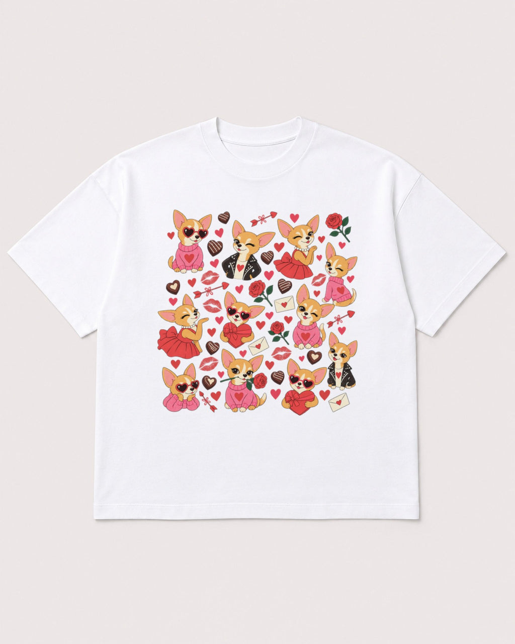 Mockup Boxy Heavyweight Tee White product