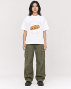 Mockup Boxy Heavyweight Tee White female full-body 22