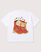 Mockup Boxy Heavyweight Tee White product