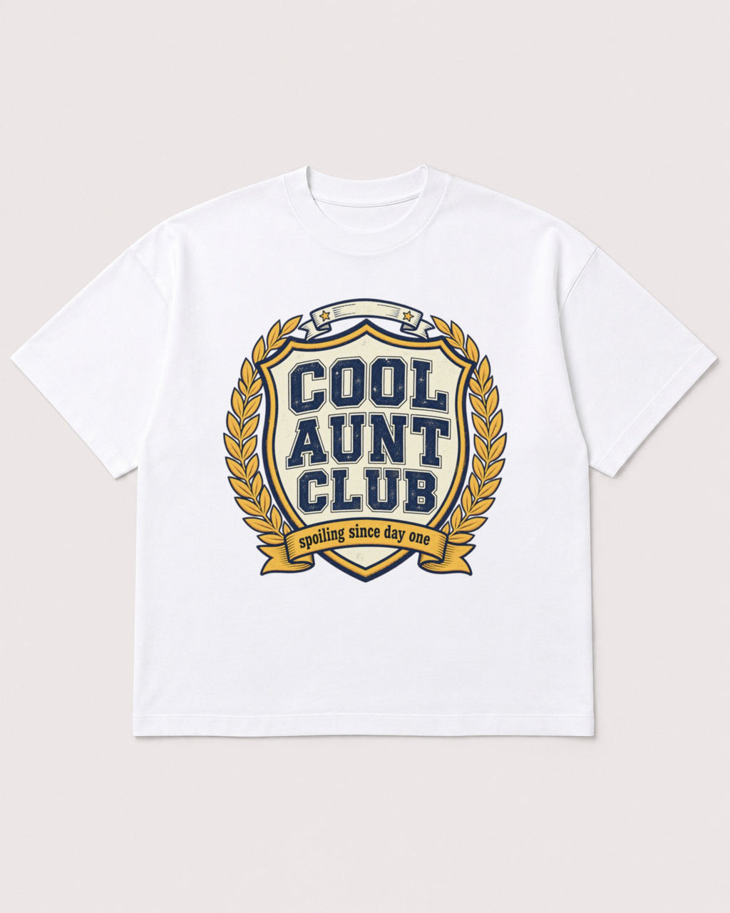 Mockup Boxy Heavyweight Tee White product