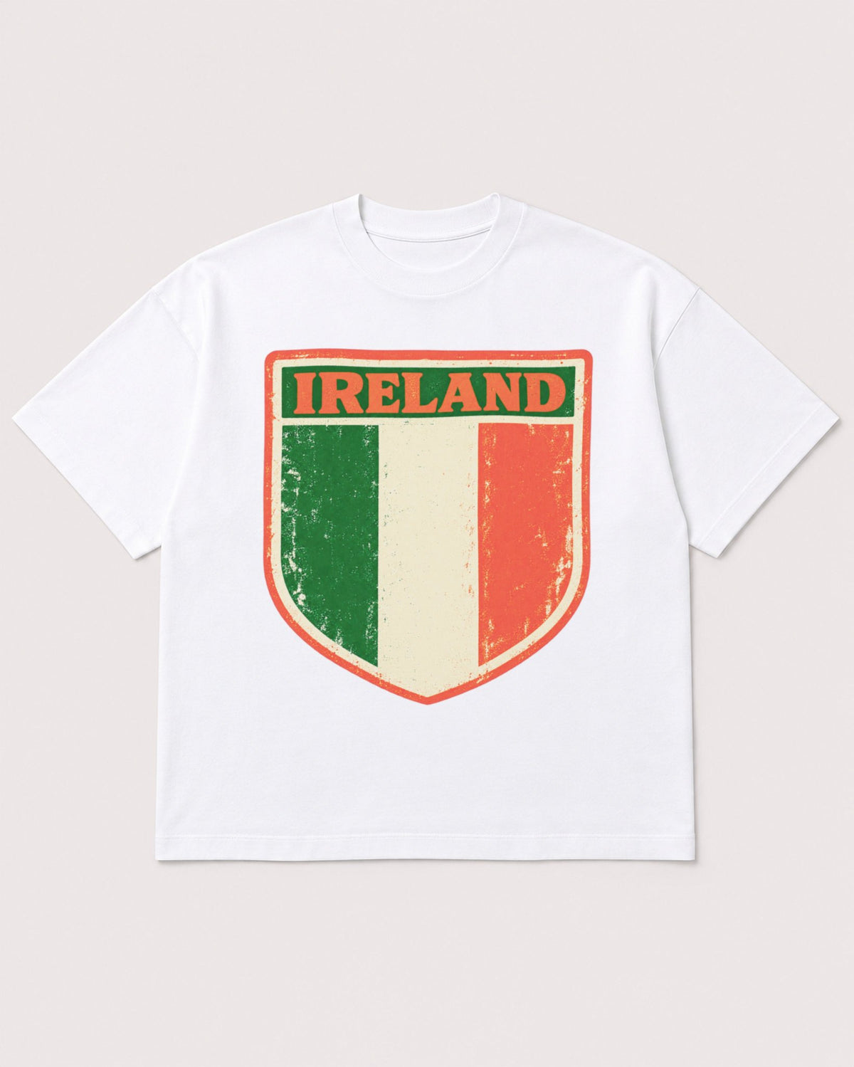 Mockup Boxy Heavyweight Tee White product