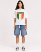 Mockup Boxy Heavyweight Tee White female full-body 06