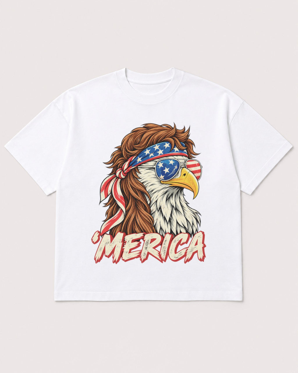 Mockup Boxy Heavyweight Tee White product