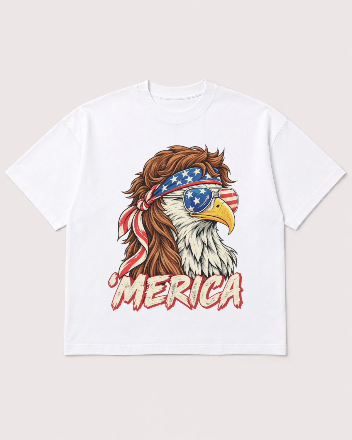 Mockup Boxy Heavyweight Tee White product
