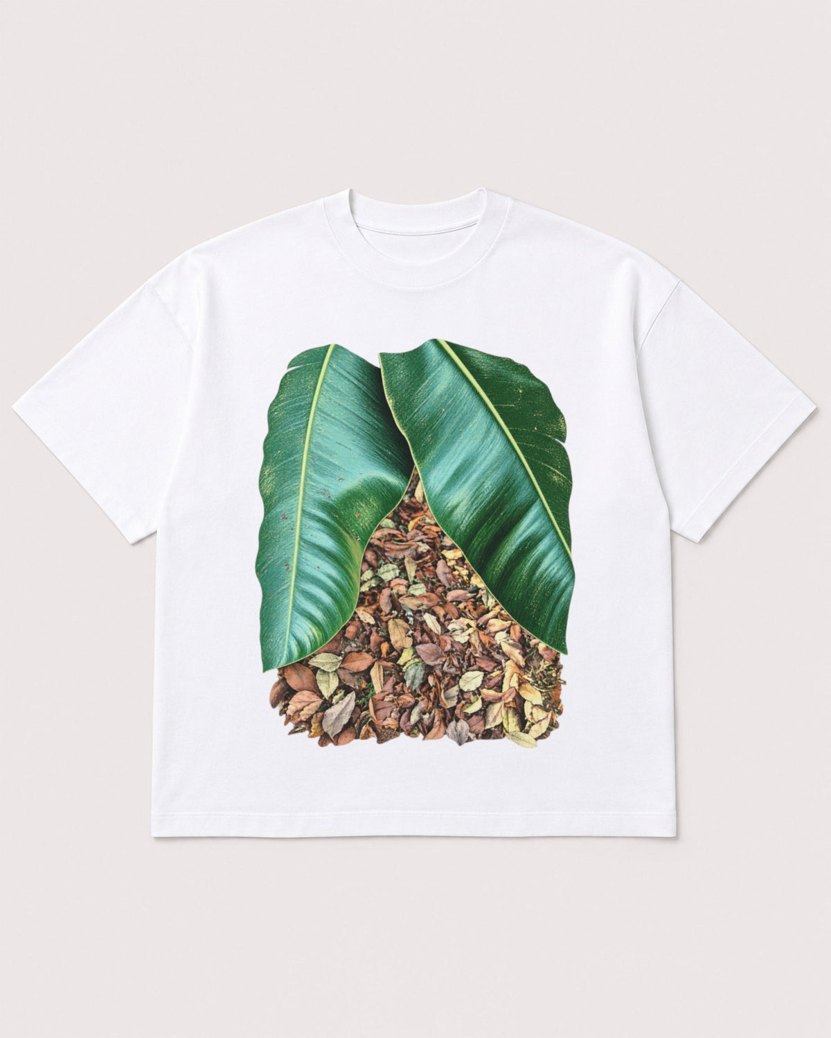 Mockup Boxy Heavyweight Tee White product