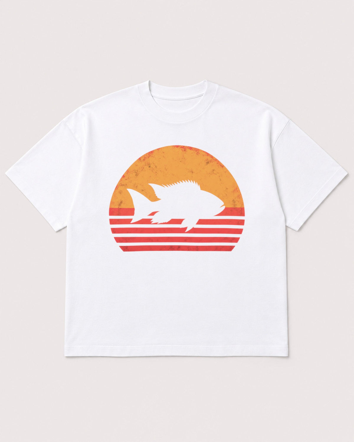 Mockup Boxy Heavyweight Tee White product