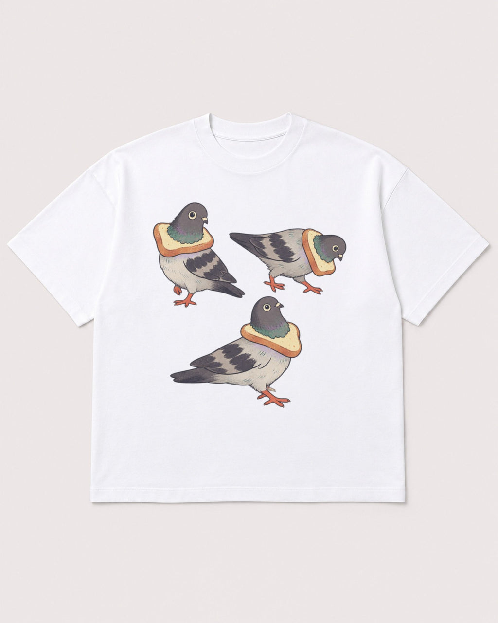 Mockup Boxy Heavyweight Tee White product