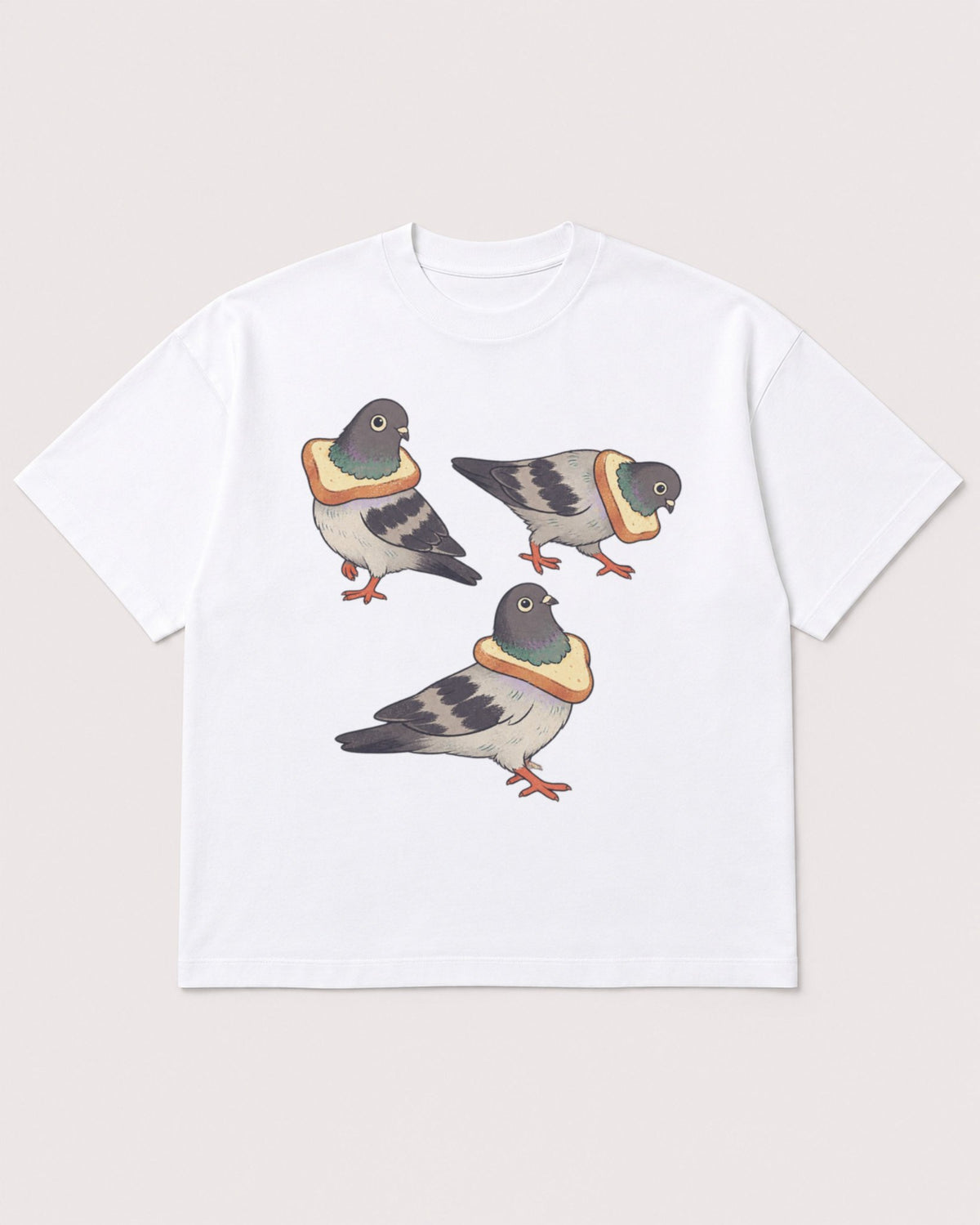 Mockup Boxy Heavyweight Tee White product