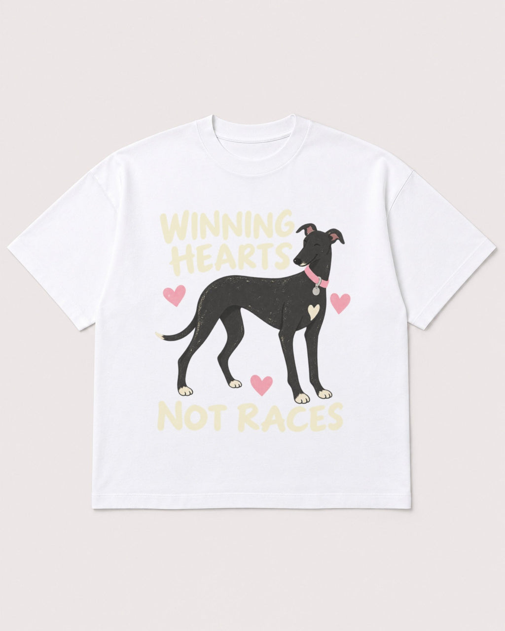 Mockup Boxy Heavyweight Tee White product