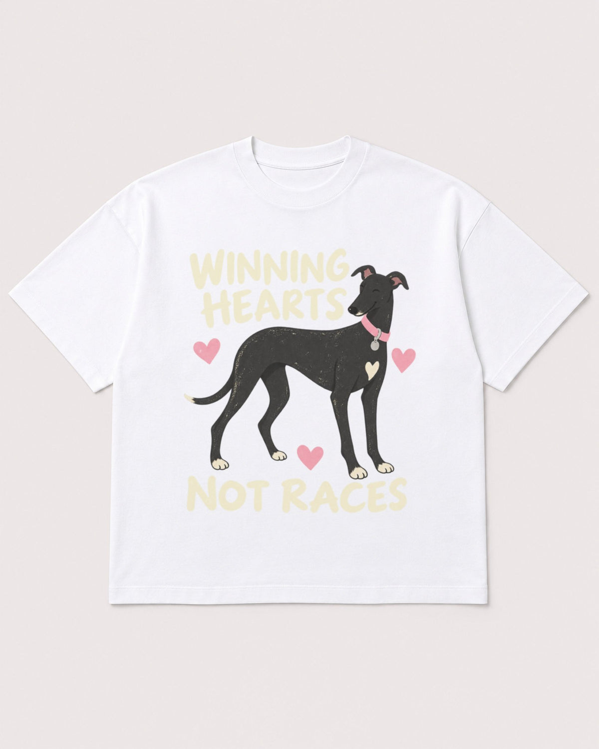 Mockup Boxy Heavyweight Tee White product