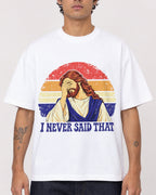 Mockup Boxy Heavyweight Tee White male close-up 06
