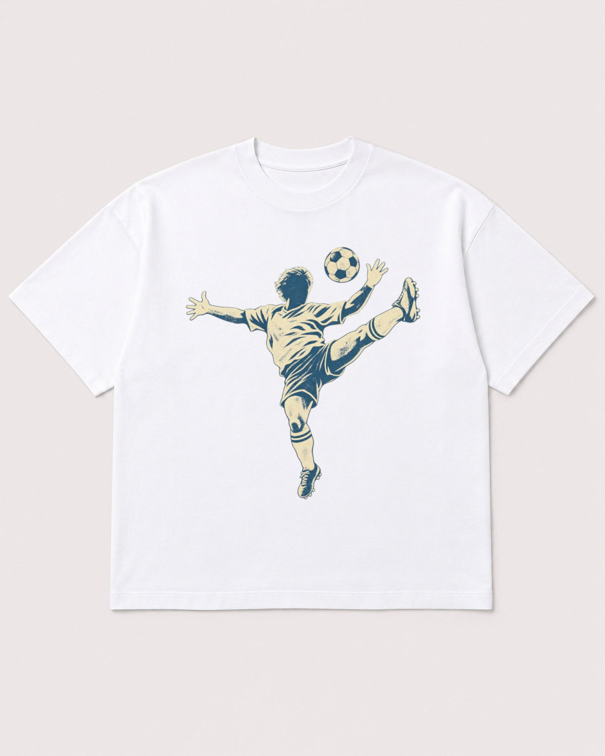 Mockup Boxy Heavyweight Tee White product