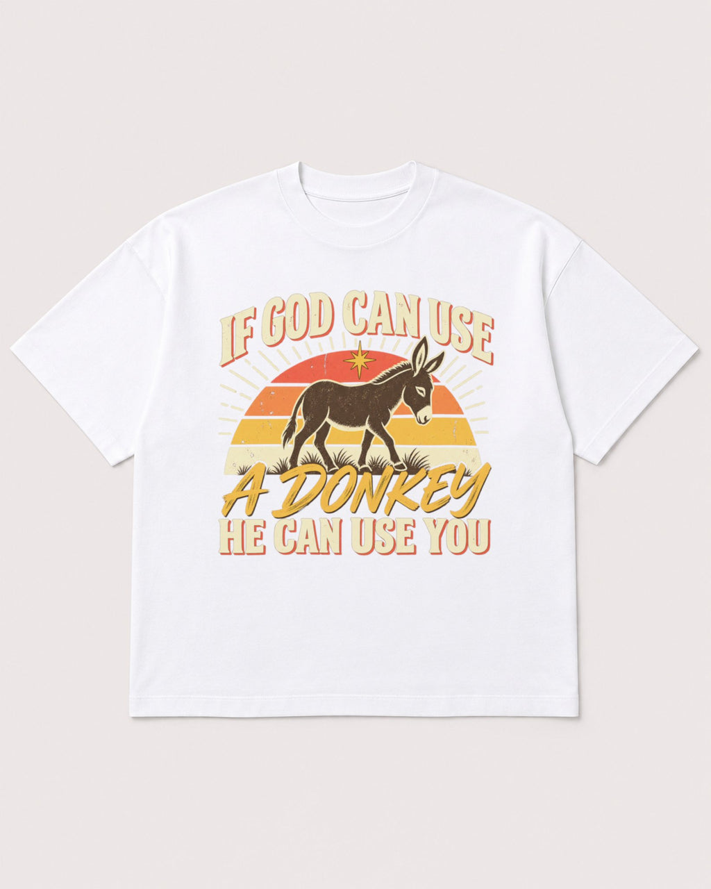 Mockup Boxy Heavyweight Tee White product