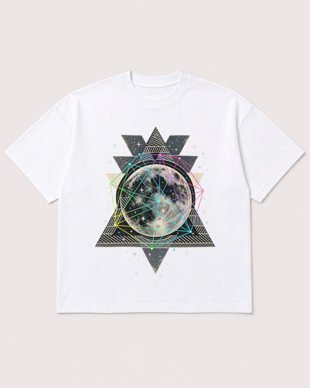 Mockup Boxy Heavyweight Tee White product