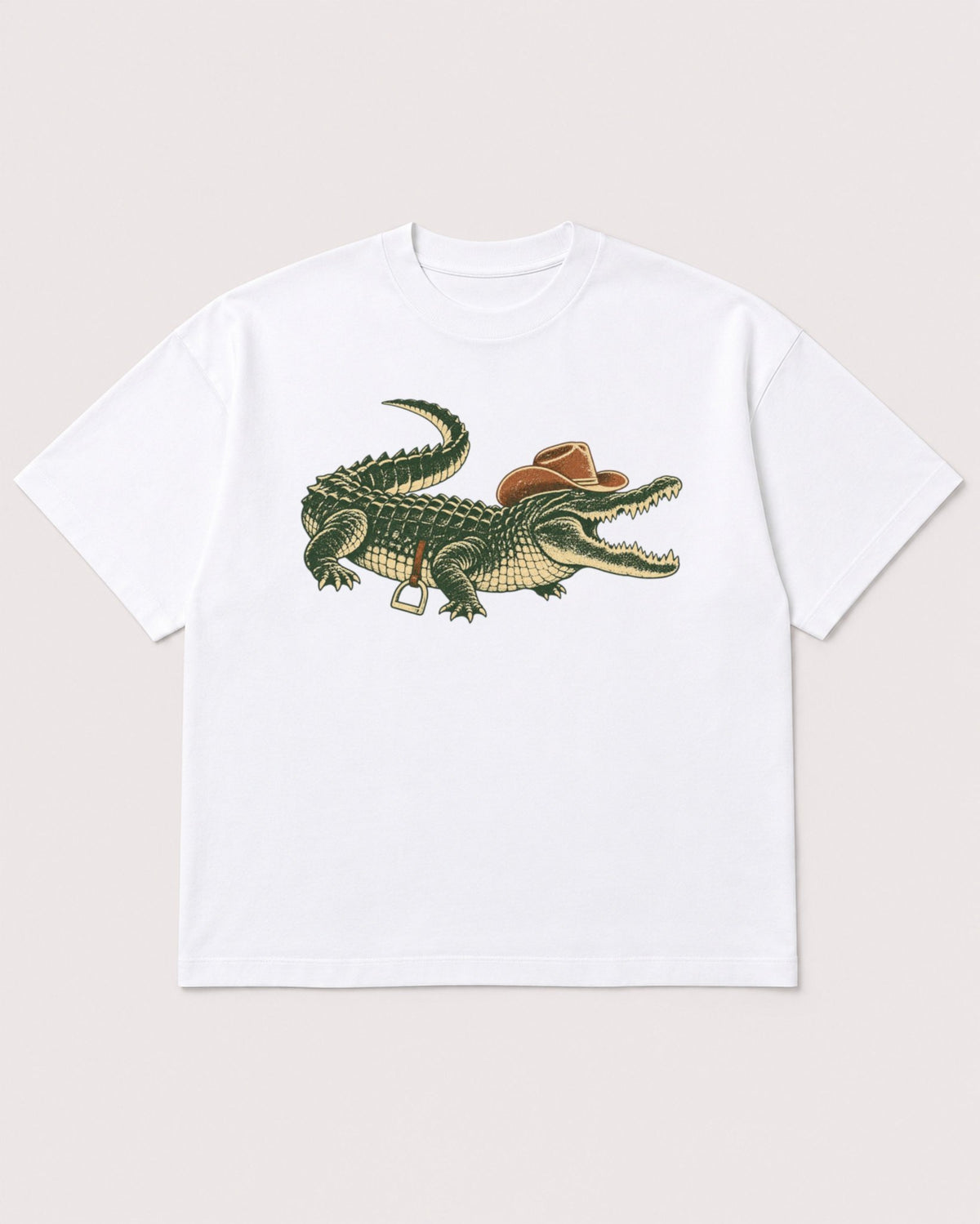 Mockup Boxy Heavyweight Tee White product