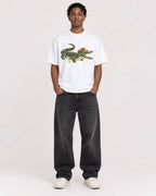 Mockup Boxy Heavyweight Tee White male full-body 05