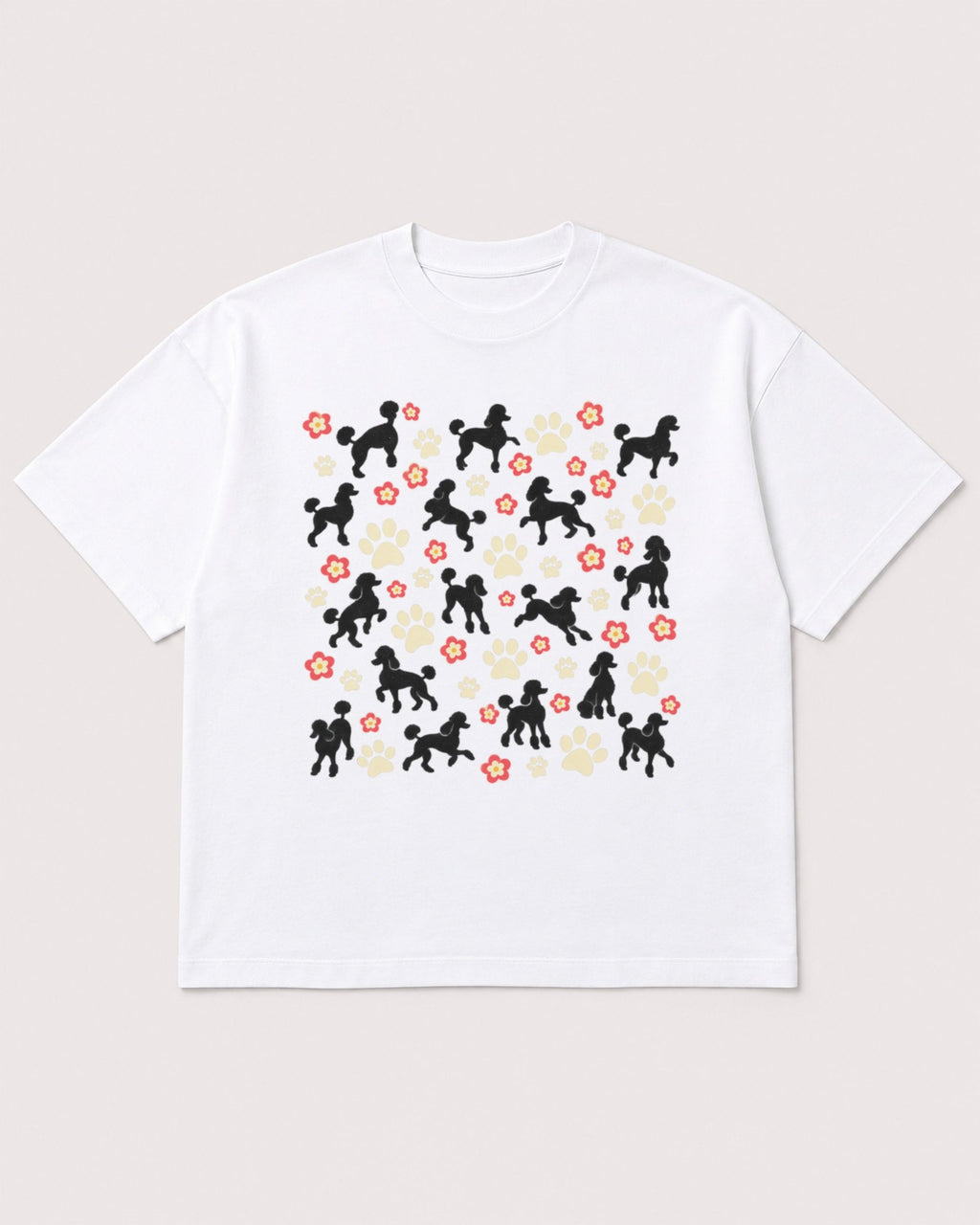 Mockup Boxy Heavyweight Tee White product