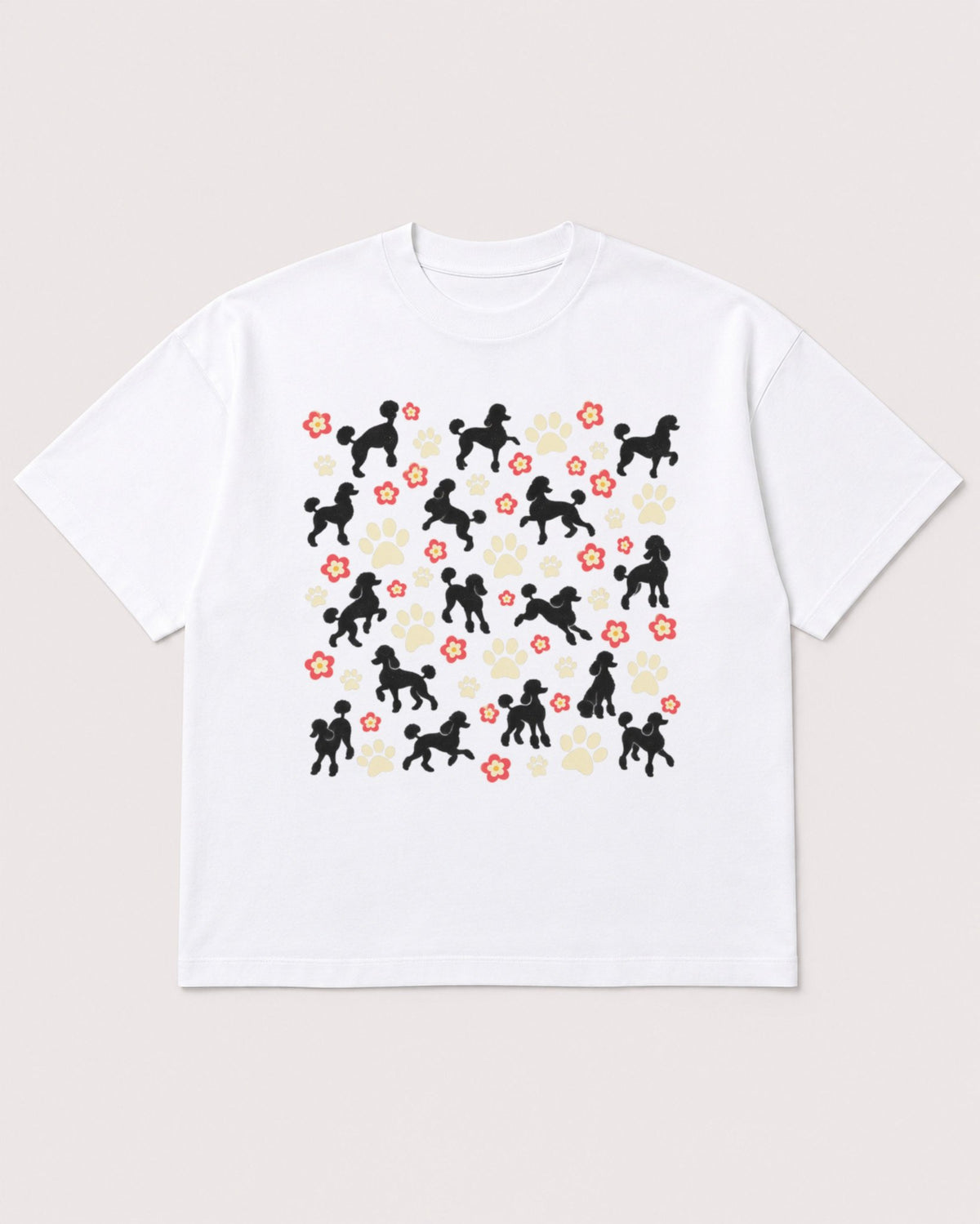 Mockup Boxy Heavyweight Tee White product