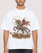 Mockup Boxy Heavyweight Tee White male close-up 10