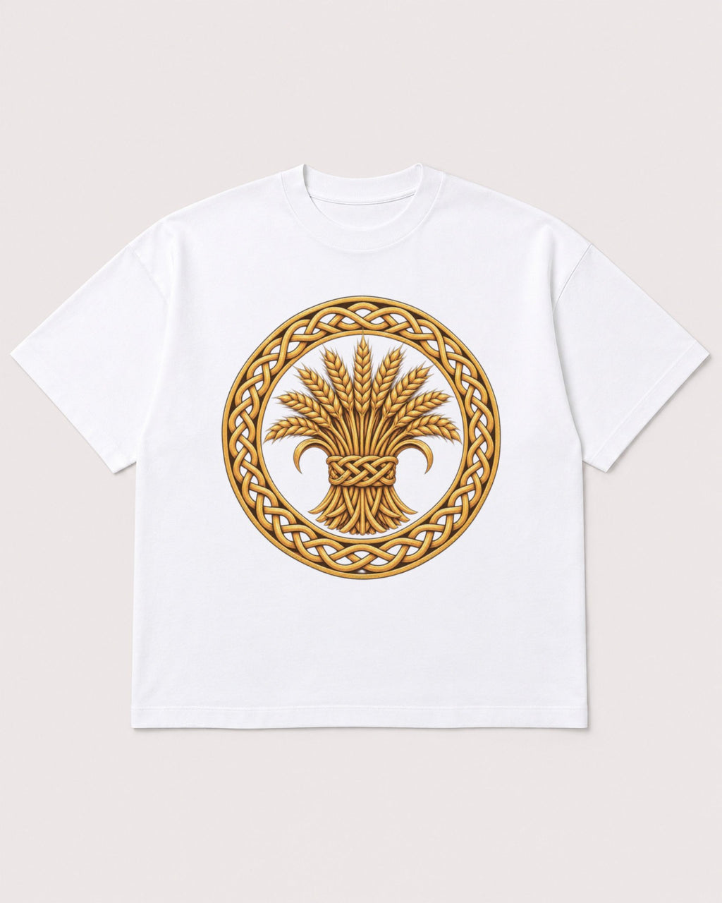 Mockup Boxy Heavyweight Tee White product