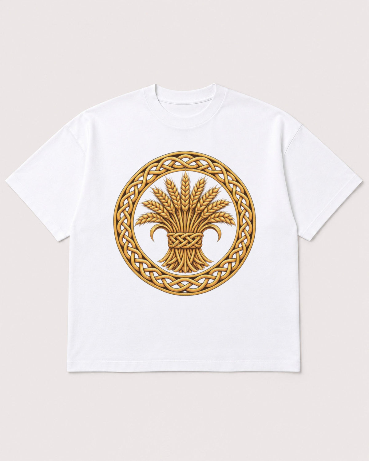 Mockup Boxy Heavyweight Tee White product