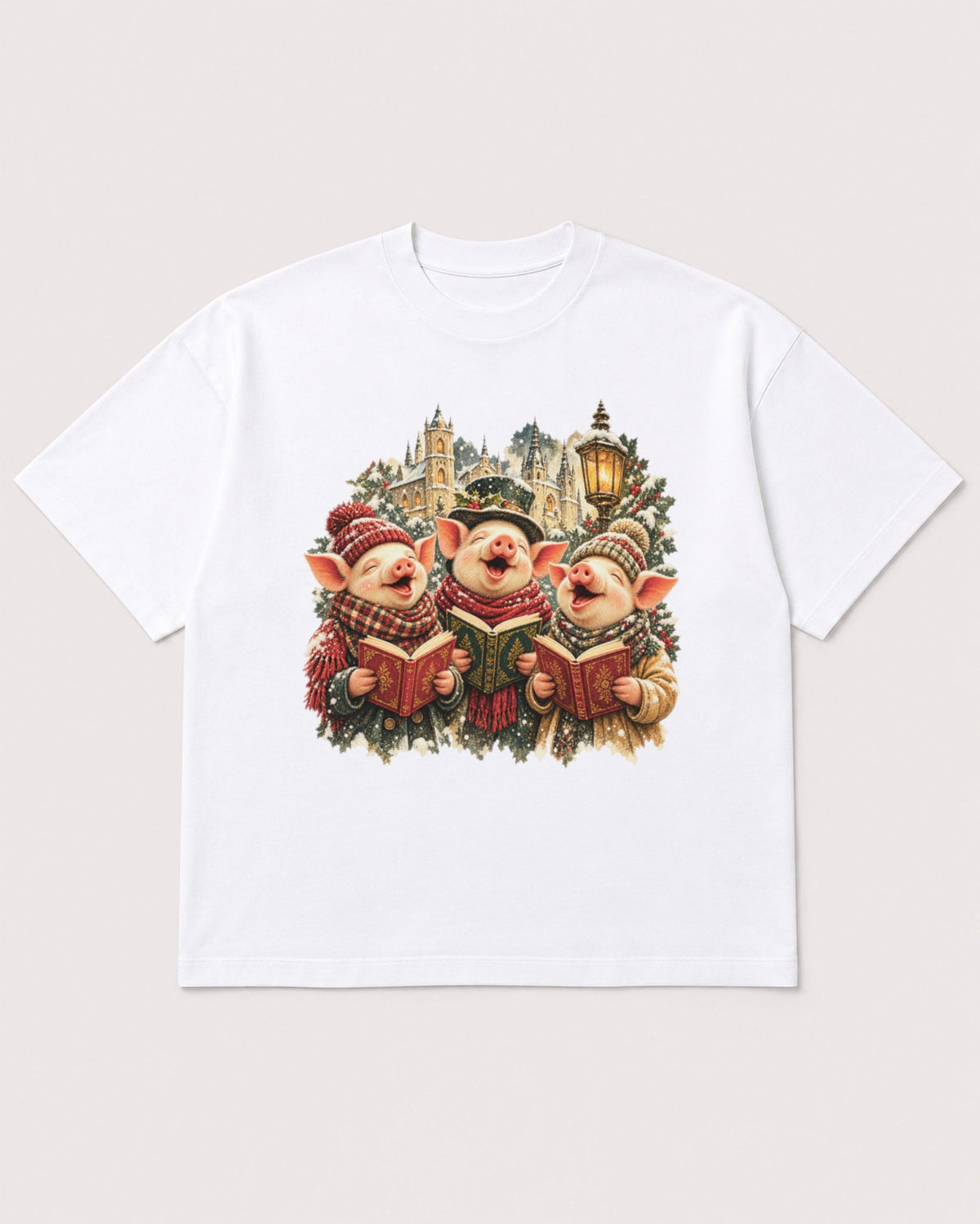 Mockup Boxy Heavyweight Tee White product