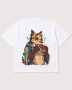 Mockup Boxy Heavyweight Tee White product
