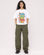 Mockup Boxy Heavyweight Tee White female full-body 07