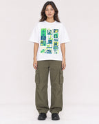 Mockup Boxy Heavyweight Tee White female full-body 02