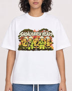 Mockup Boxy Heavyweight Tee White female close-up 26
