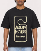 Mockup Boxy Heavyweight Tee Black male close-up 05