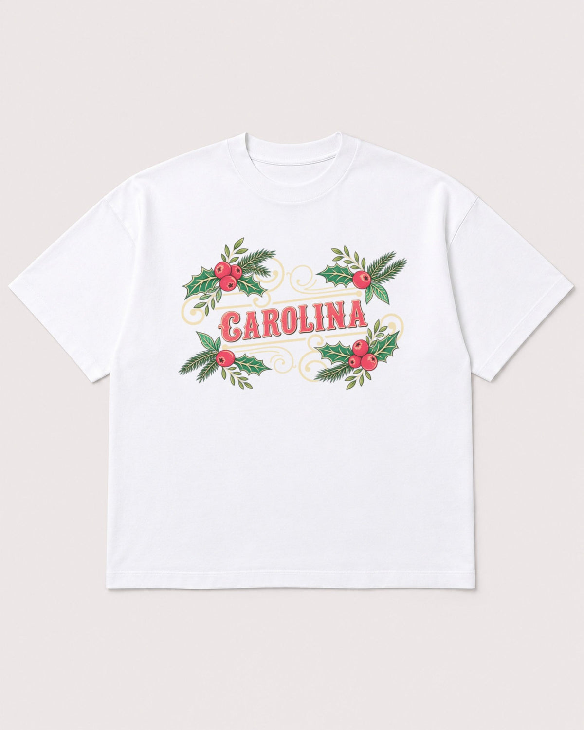 Mockup Boxy Heavyweight Tee White product