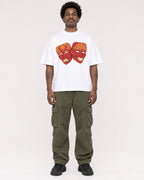 Mockup Boxy Heavyweight Tee White male full-body 24