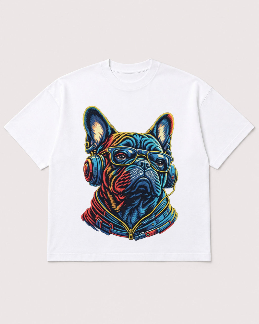 Mockup Boxy Heavyweight Tee White product