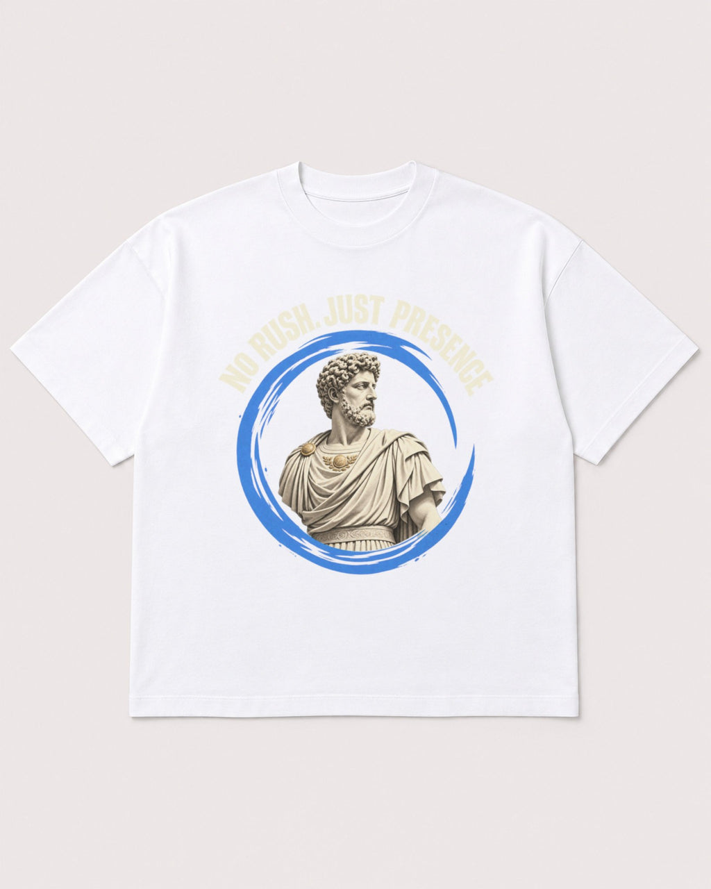 Mockup Boxy Heavyweight Tee White product