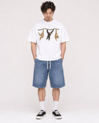 Mockup Boxy Heavyweight Tee White male full-body 03
