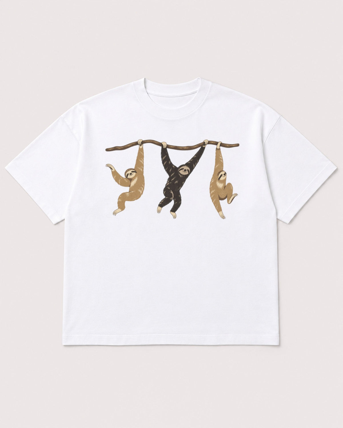 Mockup Boxy Heavyweight Tee White product